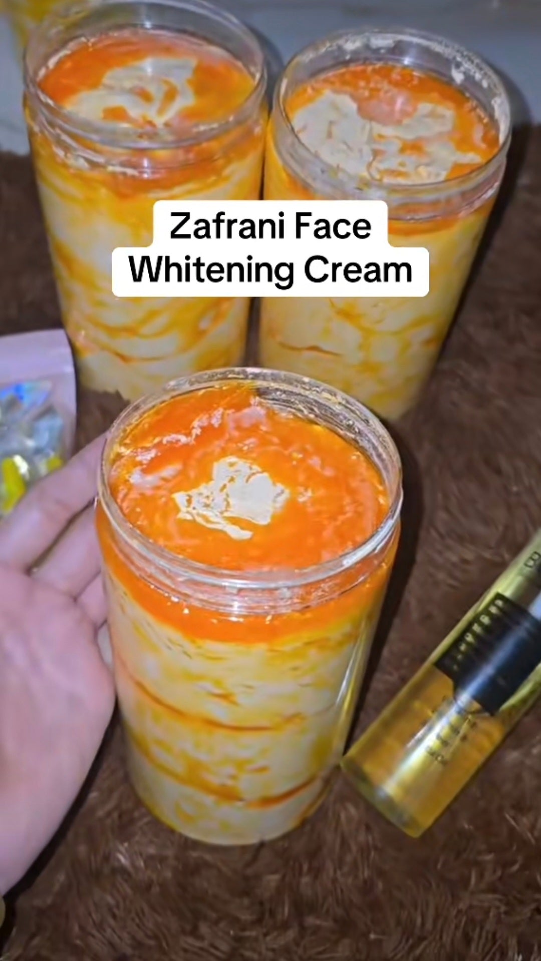 Zafrani whiting cream