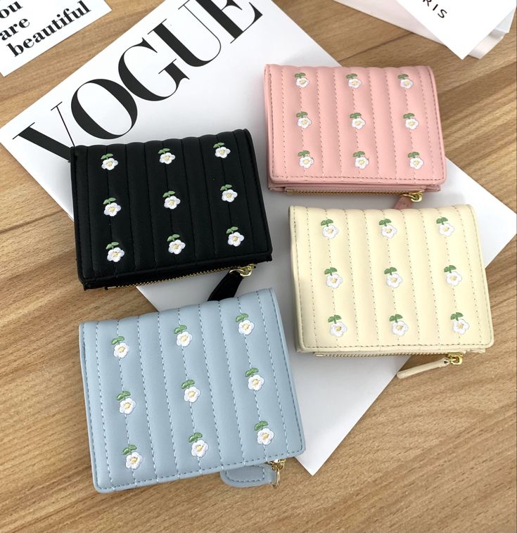 Women's Leather Plain Wallet