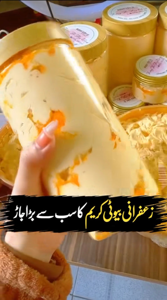 Zafrani whiting cream